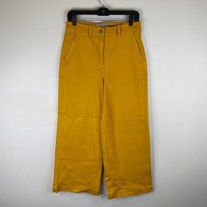 Everlane Women's Yellow Wide Leg Pant SZ 6